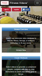 Mobile Screenshot of freefitnessvideos.com